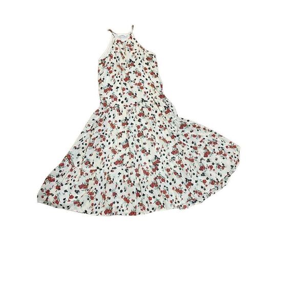 A.L.C. Floral Richards Silk MIDI Dress Sz 2 - Picture 11 of 15